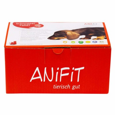 Dog Wet pet food Dog Trial Package (Hunde-Schnupperpaket) 400g 1 Set with various varieties, flakes and trial packages -3- Anifit